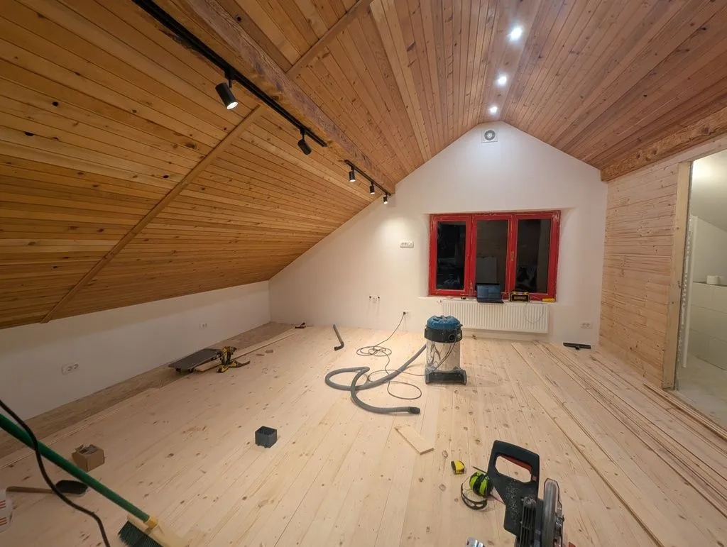 Almost done with the main living area!